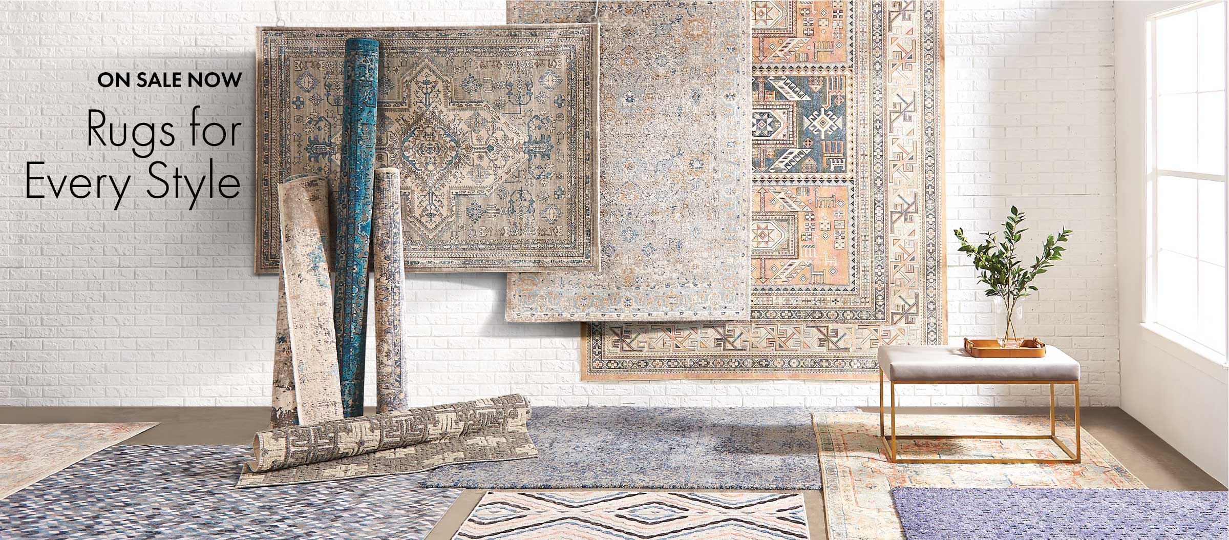 On Sale Now: Rugs for Every Style